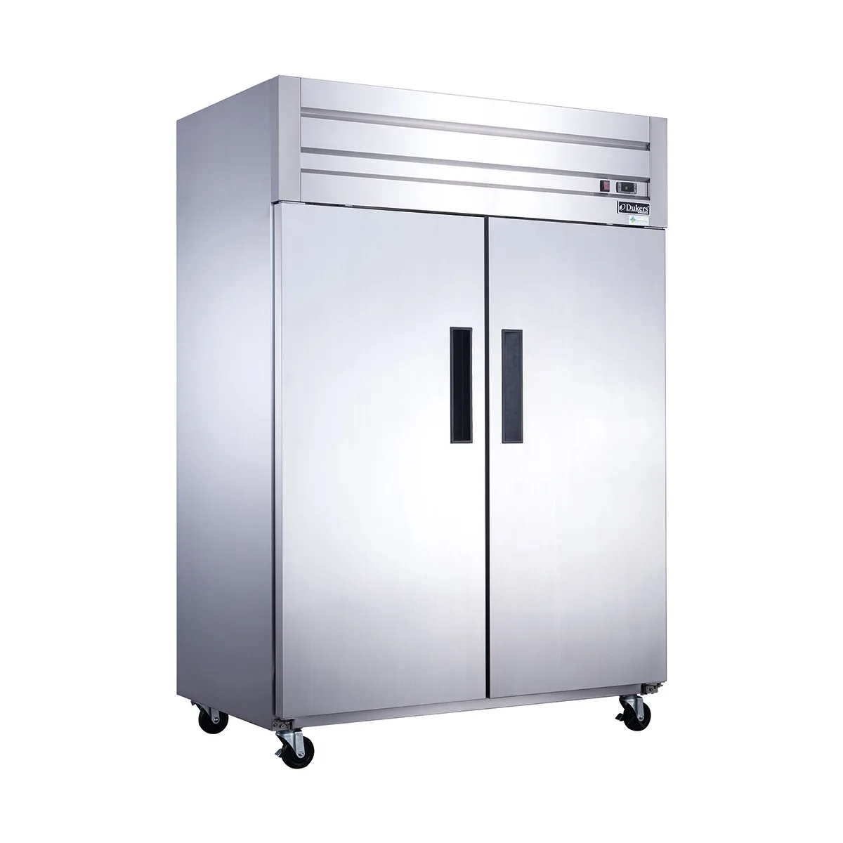 Dukers Appliance Co D55AR 55" 2-Solid Door Reach-In Refrigerator, Top Mount, 41.73 cu. ft.