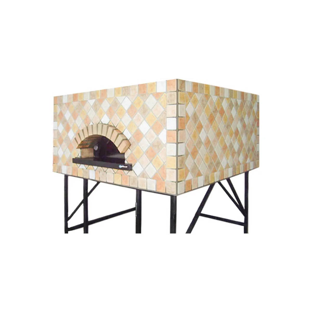 Univex DOME51S Artisan Stone Hearth Square Pizza Oven, Wood / Coal / Gas Fired, (9) 12" Pizza