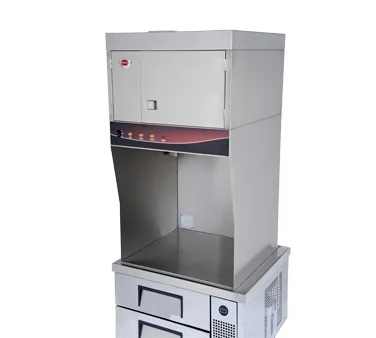 Wells WVU-31CT Universal Countertop Ventless Exhaust Hood w/ 4-Stage Filtration, 2 LED Lights,
