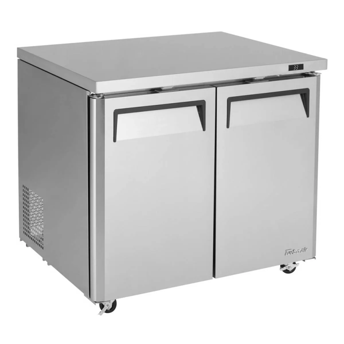 Turbo Air MUR-36L-N6 36" 2-Section Undercounter Refrigerator w/ 2 Doors, 8.36 cu. ft.