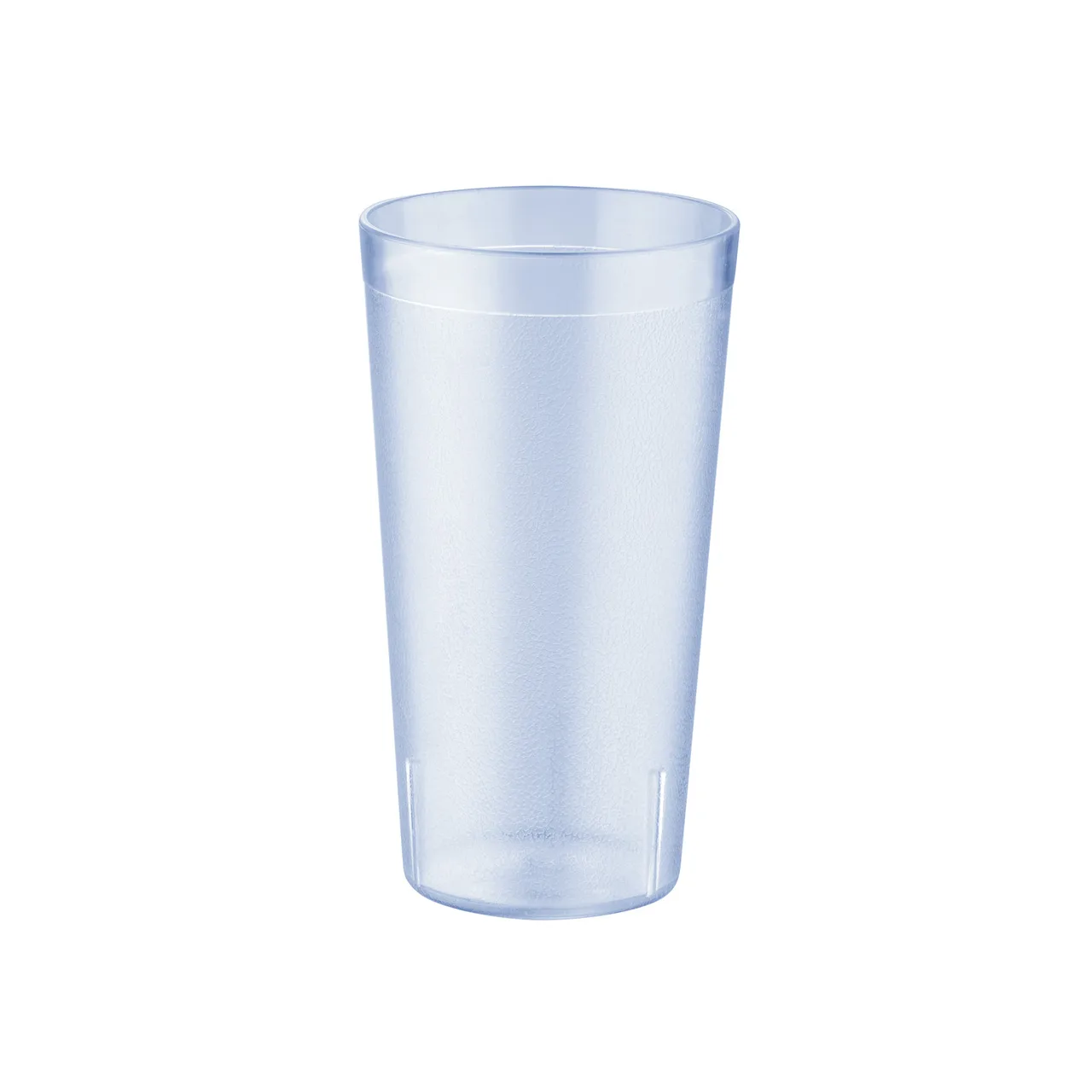 CAC China BVPT-16BL - 16 oz Blue SAN Tumbler, Break‑Resistant, Dishwasher Safe Lugs - 1 Dozen