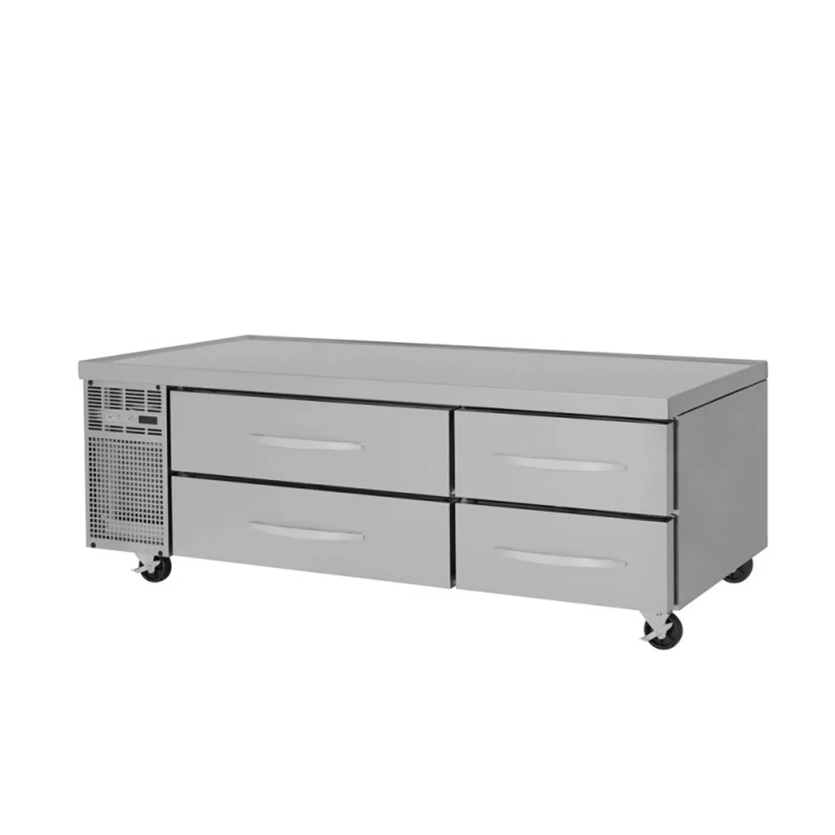 Turbo Air PRCBE-72R-N 72" 4 Drawers Refrigerated Chef Base, Marine Edge, 12 cu. ft.