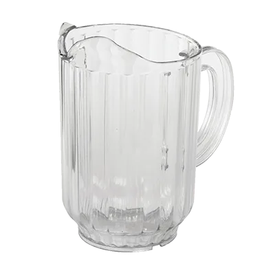 Omcan USA 80088 Clear 48oz Polycarbonate Water Pitcher with Handle – 48oz, NSF