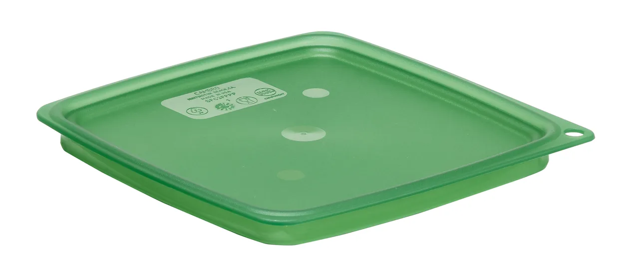 Cambro SFC2FPPP265 Cover – Polyethylene Lid For 2‑qt & 4‑qt FreshPro Containers, Green, NSF‑Approved