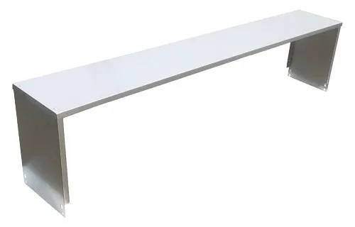 Omcan USA 47023 Sneeze Guard For 4 Pan Steam Table, 58”W X 12”D X 15”H