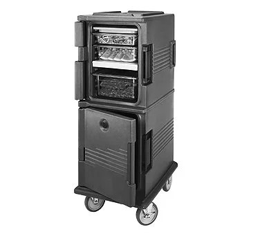 Cambro UPCHT800191 "Full Height" 1-Section Heated Holding Cabinet, Solid Top Door, Dutch Door Style, 54"H, 110V 230W
