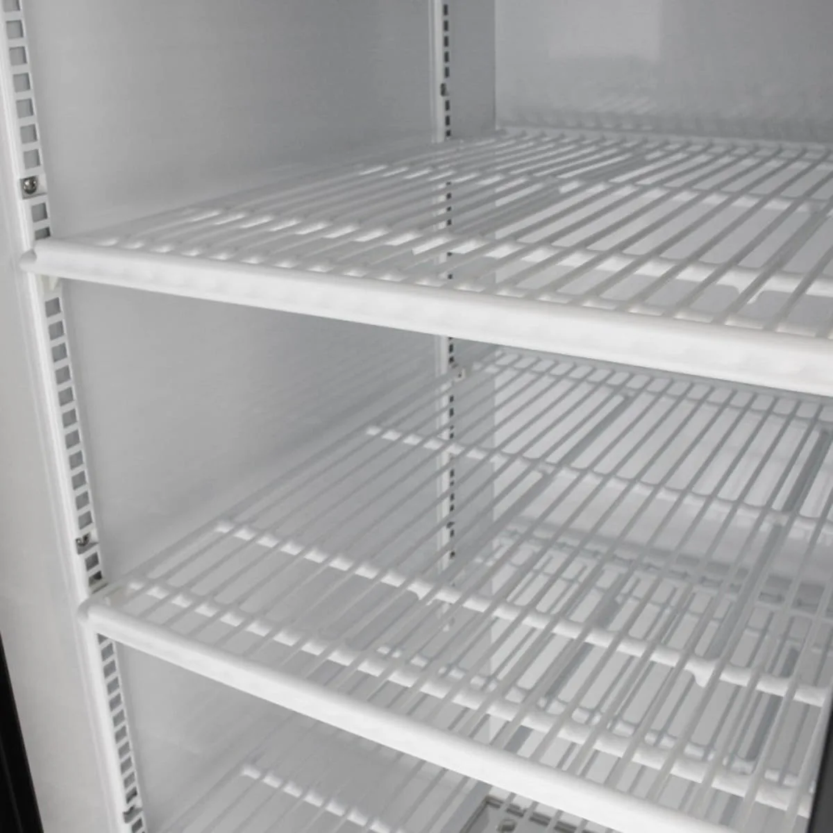 Turbo Air TGM-35R-N 41" 2-Glass Door Merchandiser Refrigerator, White Cabinet, 29.3 cu. ft., LED Light