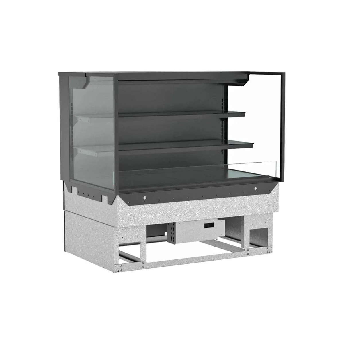 Structural Concepts NE3627DSSV 36" Reveal Self-Service Non-Refrigerated Slide In Counter Case