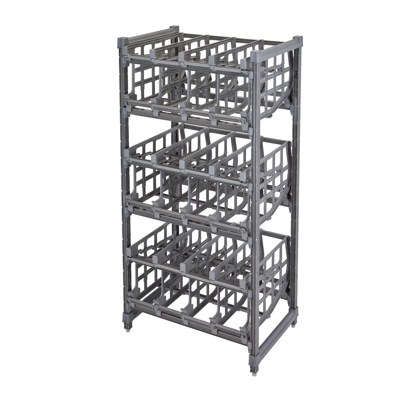 Cambro ESU243672C96580 Camshelving® Elements Full Size Stationary Can Rack 96 #10 Cans Capacity