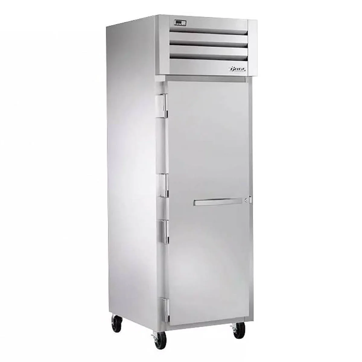 True STG1F-1S-HC 27.50" 1-Solid Door Reach-In Freezer, Top Mounted, 31 cu. ft., Stainless Steel Front, Aluminum Sides