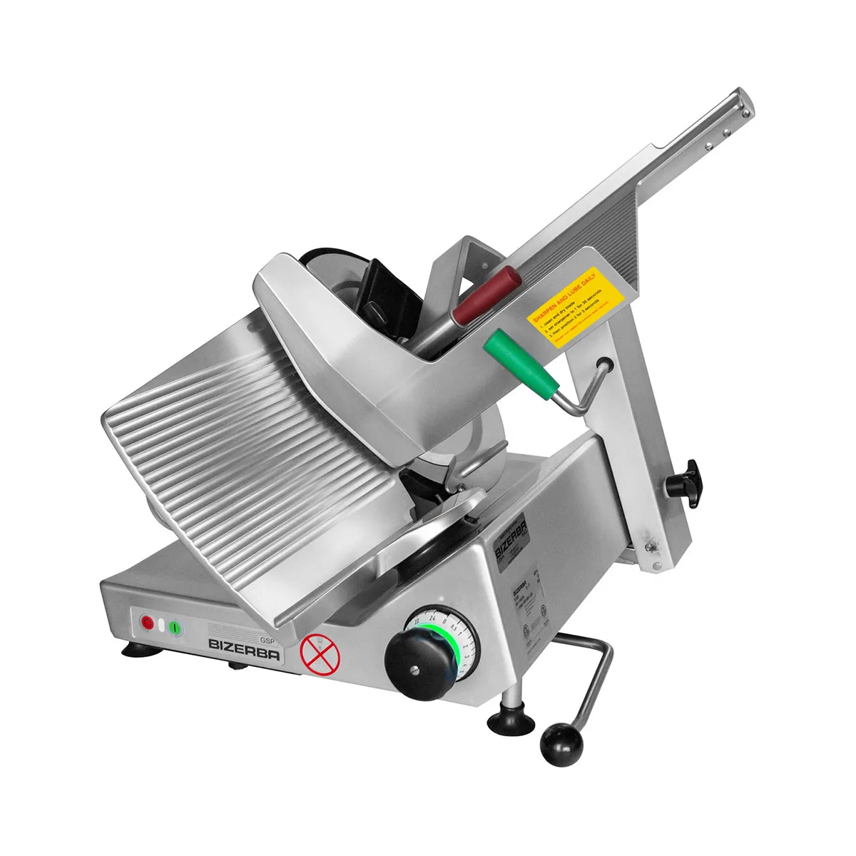 Bizerba GSP H I 90-GCB 13" Manual Gravity Feed Meat and Cheese Slicer - 1/2 HP
