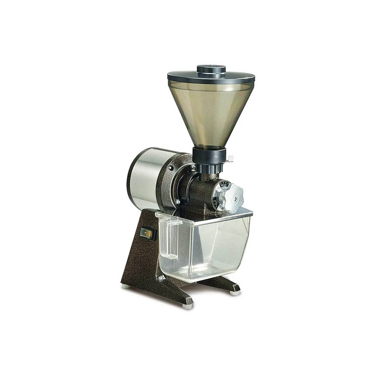 Omcan USA 44116 S.Steel & Aluminum Body Automatic Operation, 2.2 lbs. Hopper Capacity - 650W / 110V