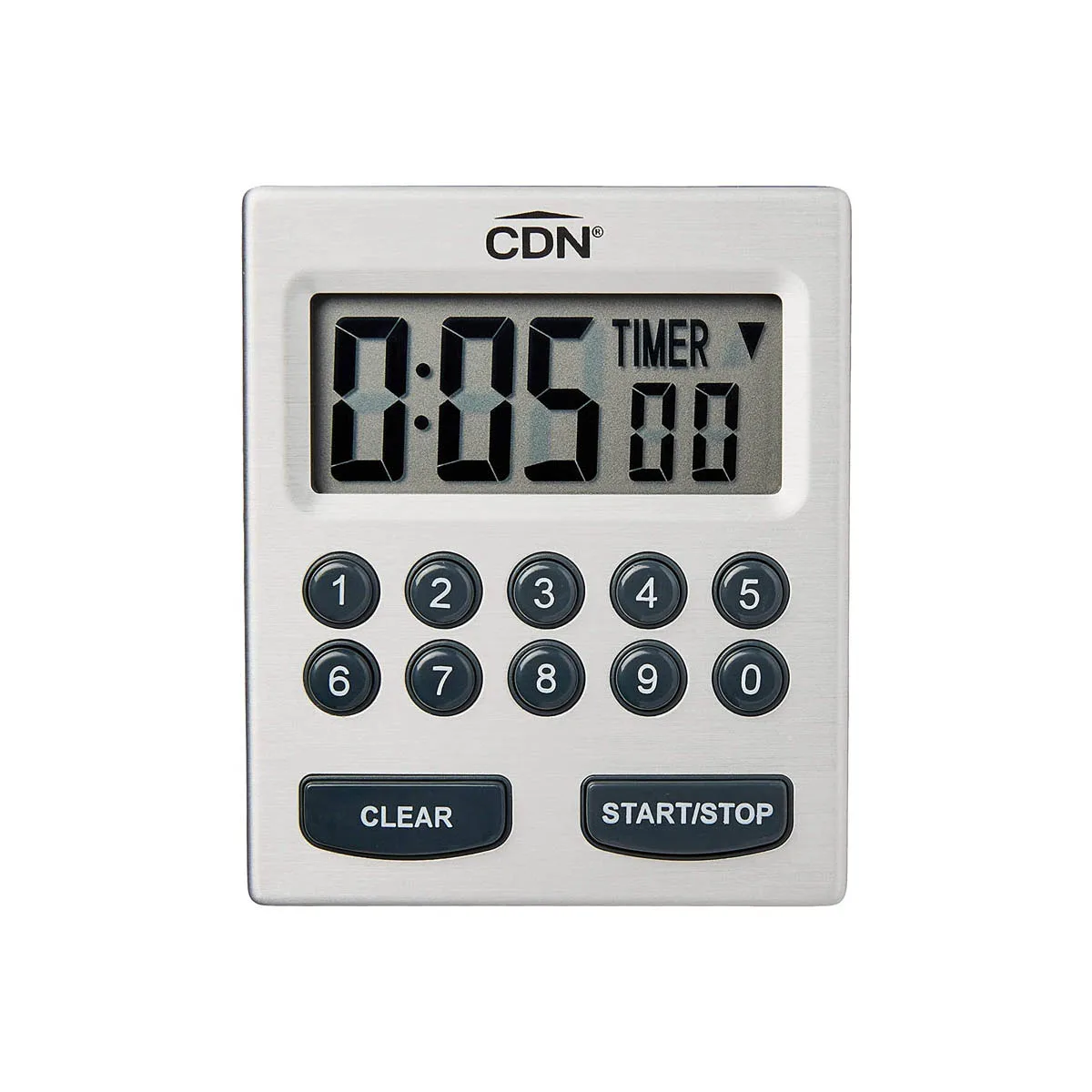 CDN TM30 Alarm Timer,Direct Entry,2-Alarm,Audio/Vibrate Alarm