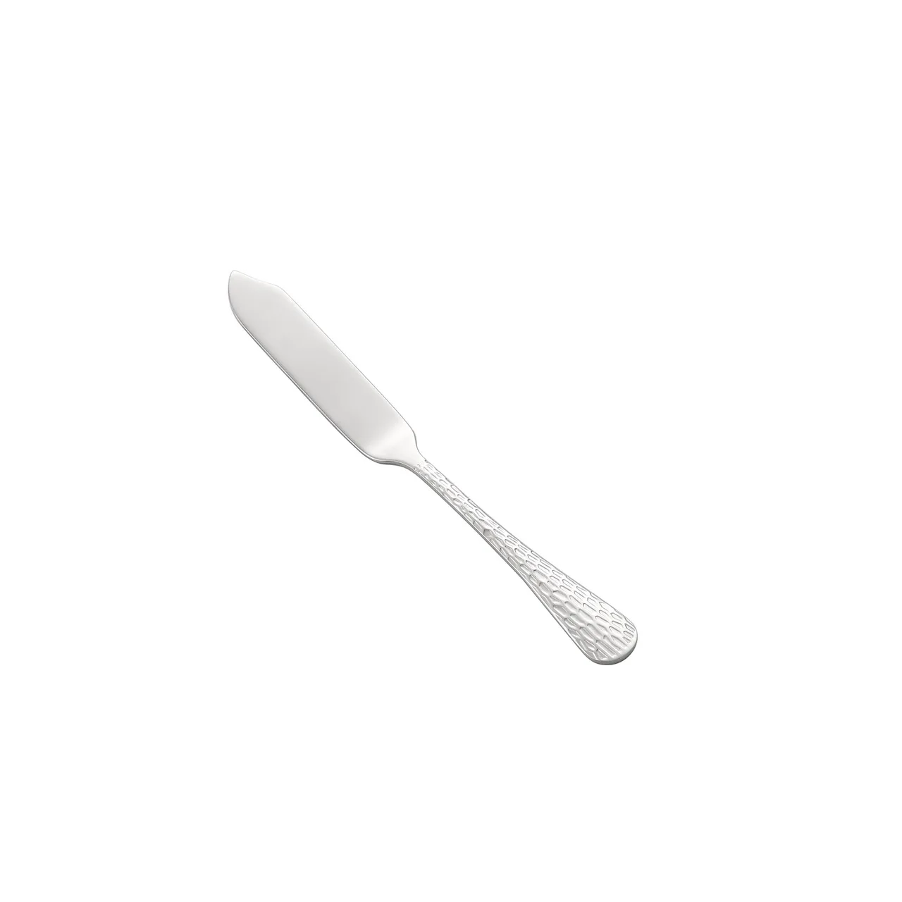 CAC China 3015-12 Celtic Butter Spreader, 6-3/4"L, Heavy Weight, 18/0 Stainless Steel - 1 Dozen