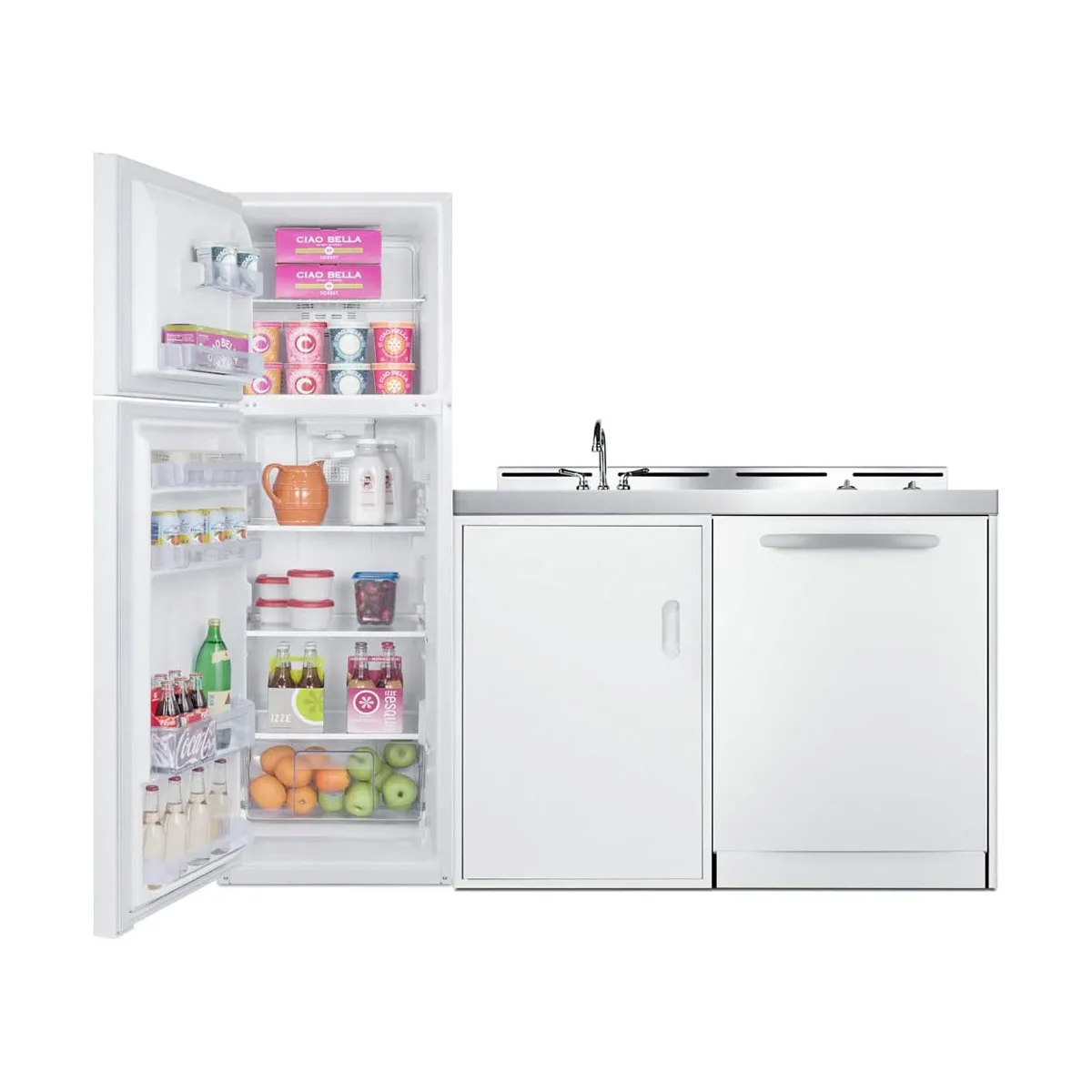 Summit ACKDW721G All-In-One Combination Kitchenette with Dishwasher