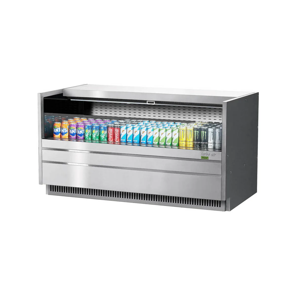 Turbo Air TOM-60UC-S-N 60" Drop In Open Refrigerated Deli Display Case