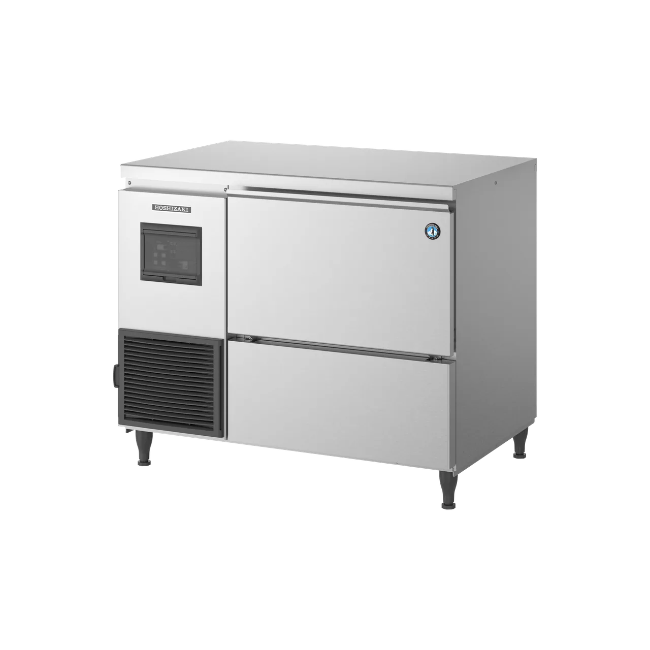Hoshizaki FM-150KE-50 Flake Ice Maker with Bin 940mm Steel 150 kg/24h 57kg Bin 0.64kW 220V R-404A
