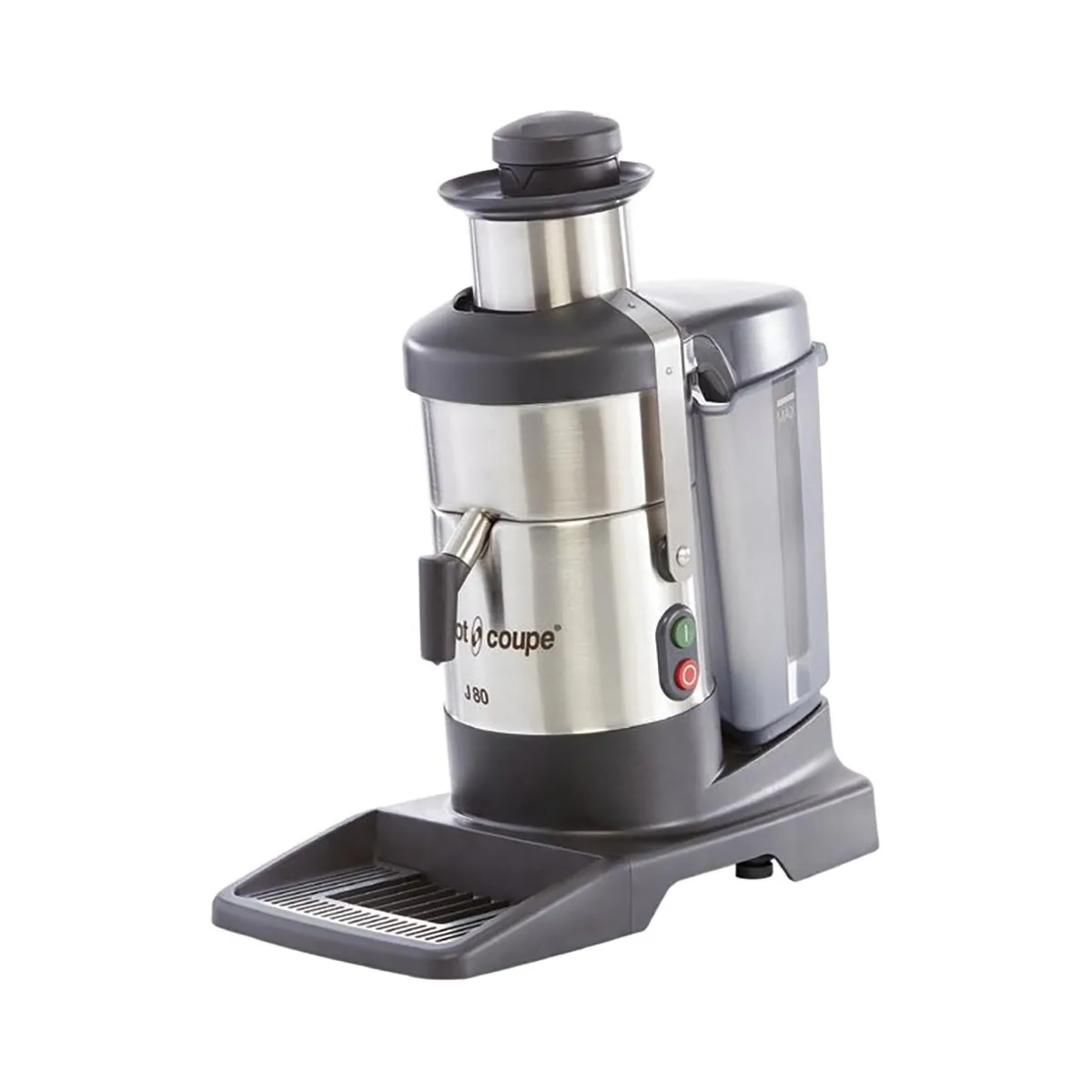 Robot Coupe J80BUFFET Tabletop Centrifugal Juicer with Continuous Pulp Ejection, Automatic Feed