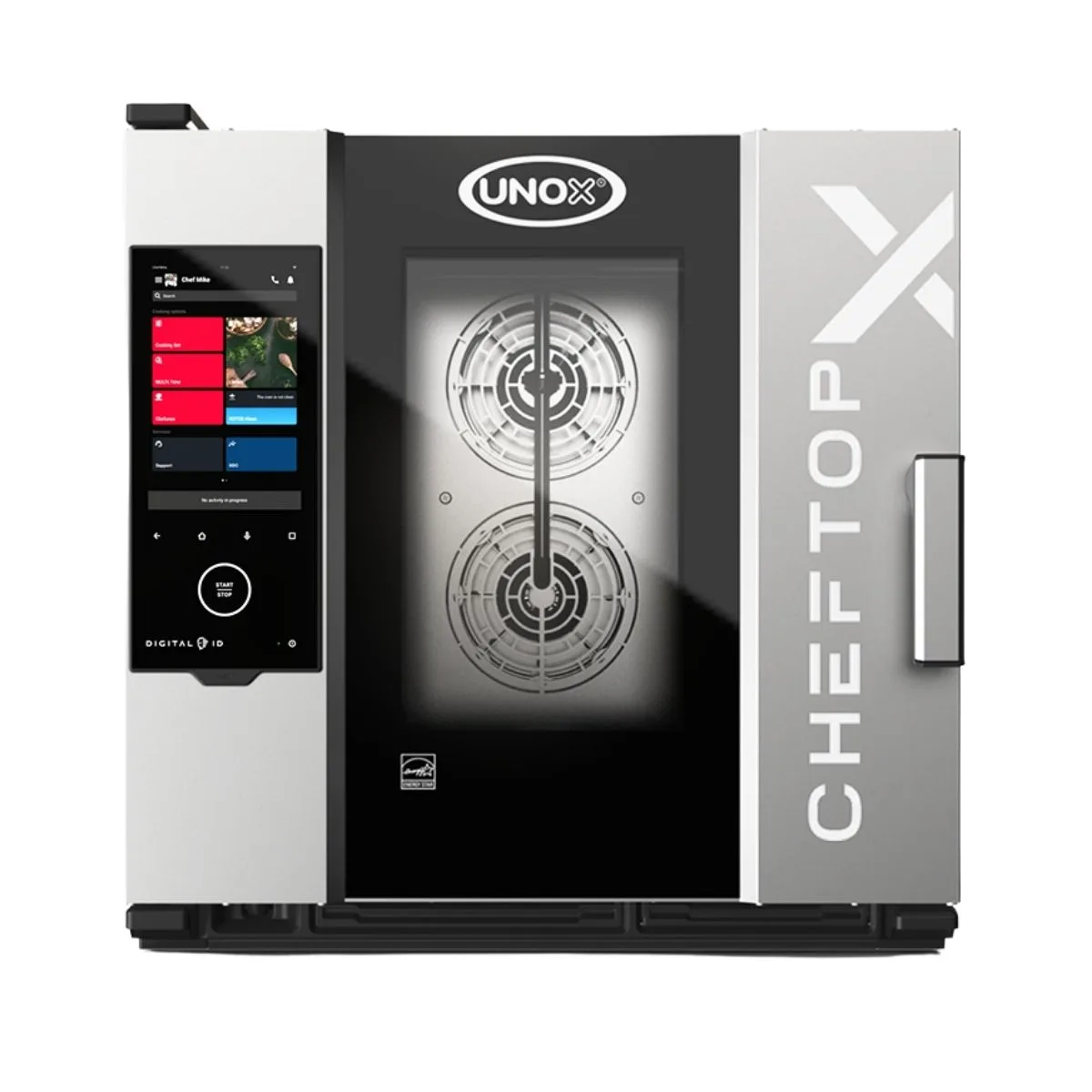 UNOX XADA-0611-EXRS Half Size 6 Pan Electric Combi Oven w/ Touchscreen, Right-to-Left Door, 208/240V
