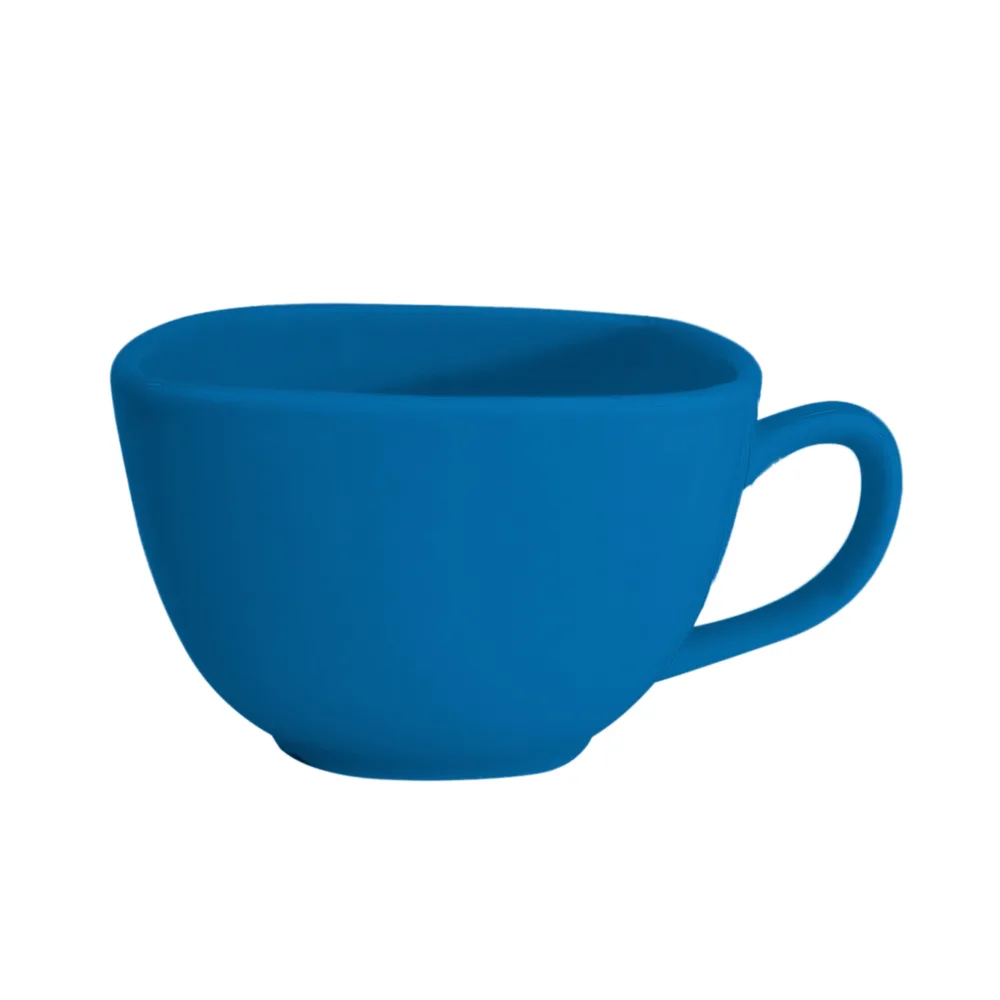 CAC China KC-1-PCK - Arts Peacock Coffee Cup 8 oz 3½"×3½"×2½" Oven Microwave Safe - 1 Dozen