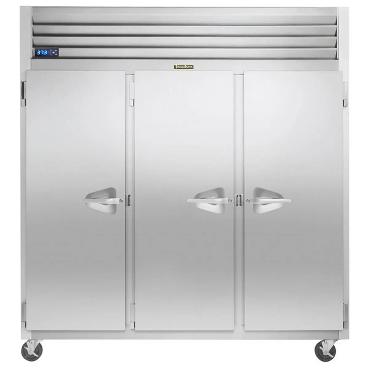 Traulsen G30011-032 76" 3-Section Reach-In Refrigerator w/ 3 Solid Doors (hinged left/left/right), Top Mount, 69.3 cu. ft.