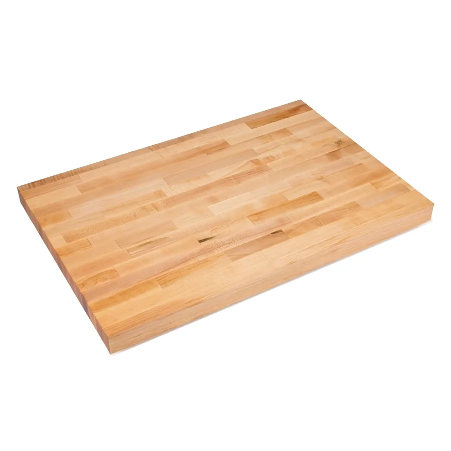John Boos BKSC33O Work Table Top, Wood, 60"W X 60"D X 2-1/4" Thick