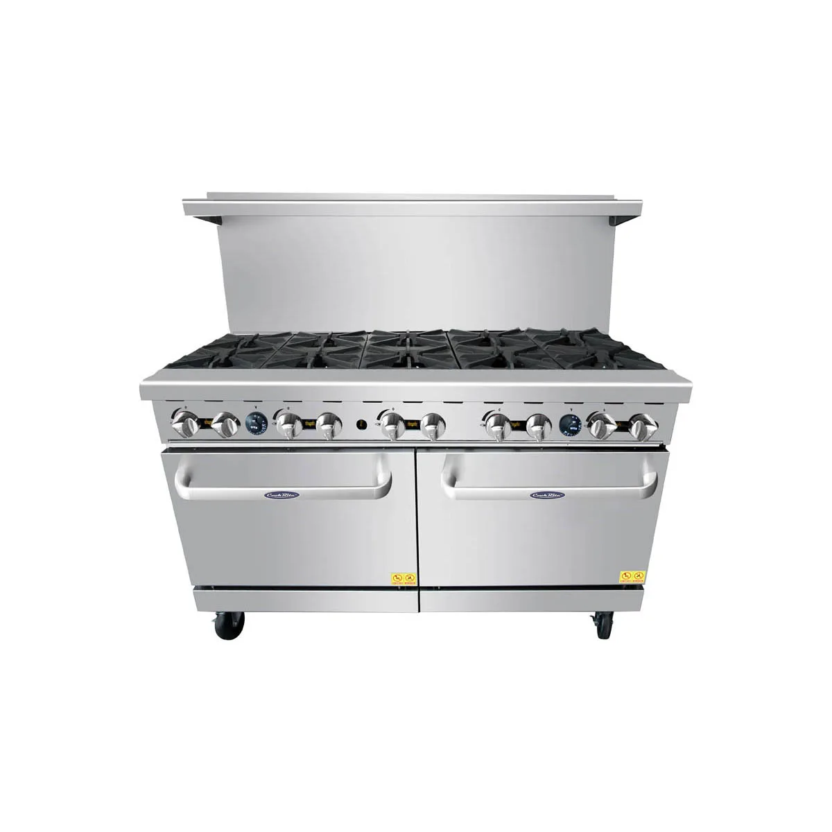 Atosa USA AGR-10B-LP 60" Liquid Propane Gas Restaurant Range w/ (10) Open Burners,  374.000 BTU 