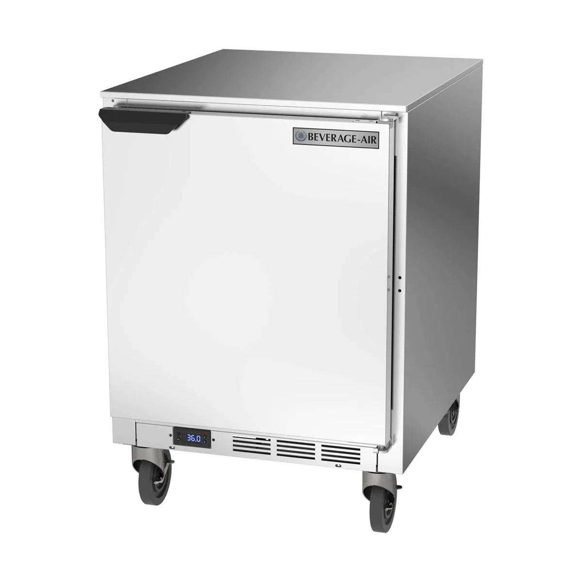 Beverage Air UCR24AHC 24" One Section Undercounter Refrigerator w/ 1 Door, 5.16 cu. ft.