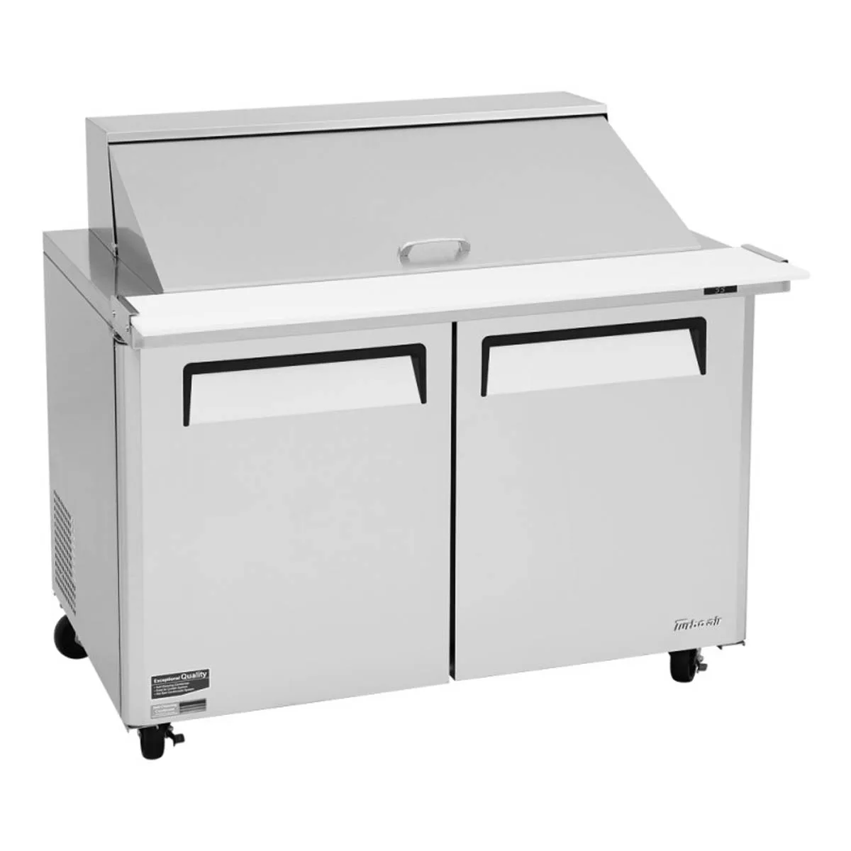 Turbo Air MST-48-18-N 48" Mega Top Sandwich/Salad Prep Table w/ 2 Doors, 18 Pans