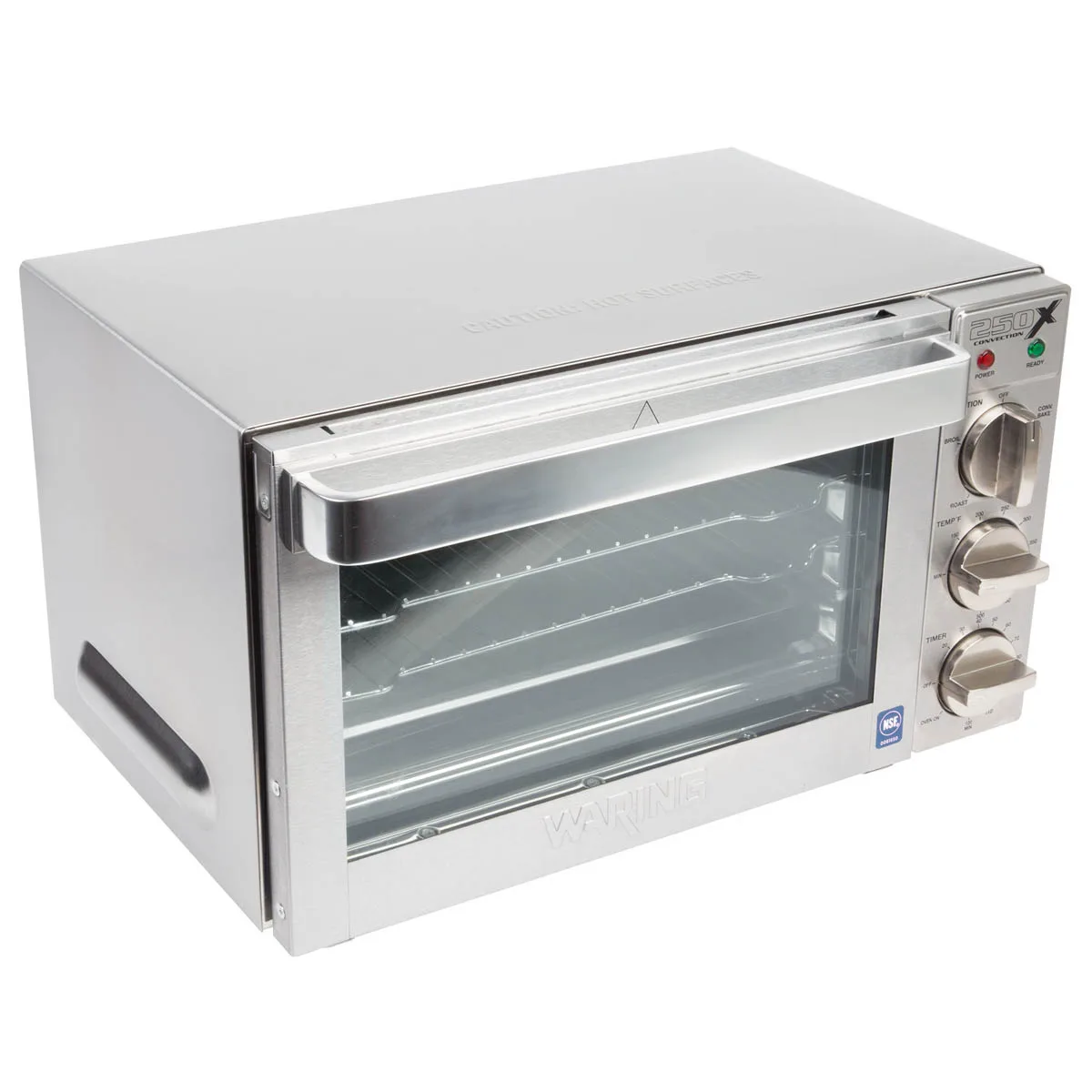 Waring WCO250X Single-Deck Electric Convection Oven w/ Manual Controls, Quarter-Size