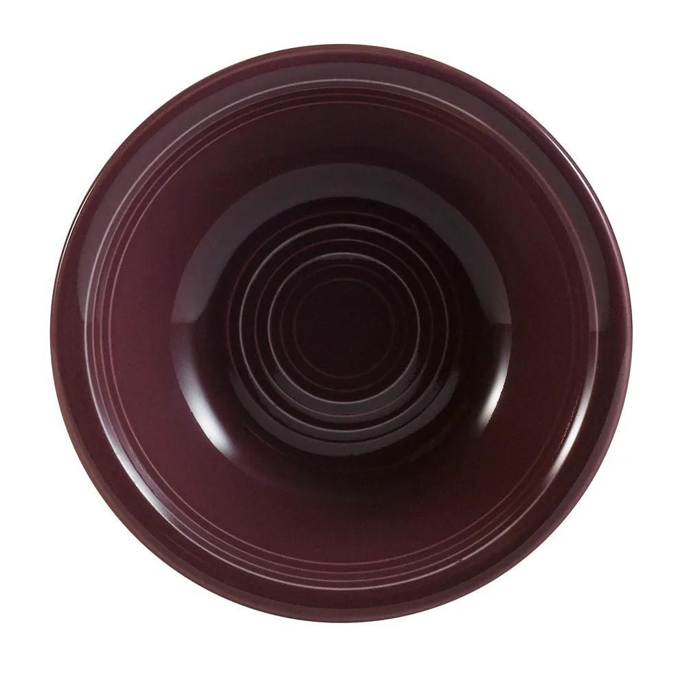 CACChina TG-32-PLM Tango Fruit Dish, 4" Dia, 1-1/8" H, 3 oz, Porcelain, Plum, Round - Dozen