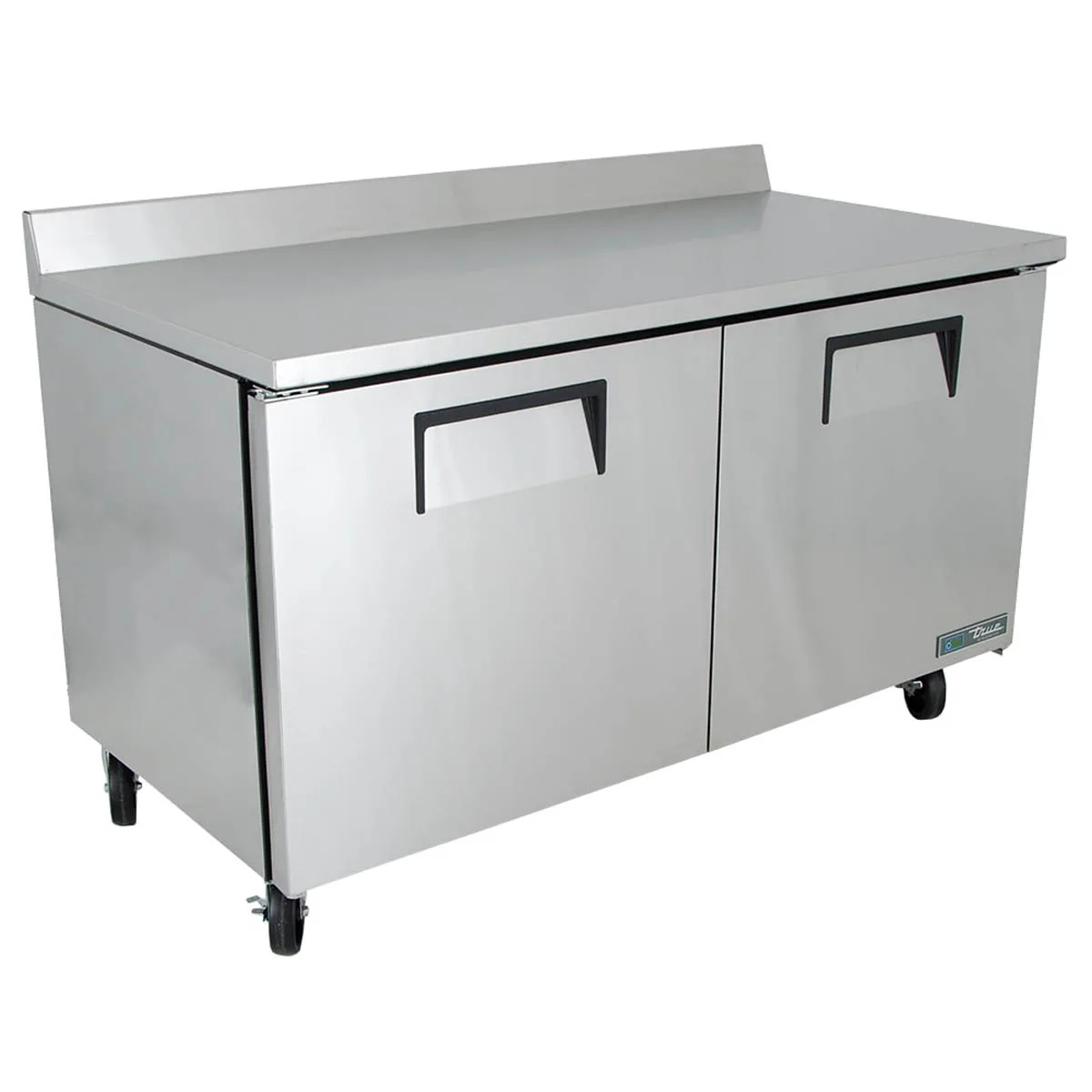 True TWT-60-HC 60" 2-Section Worktop Refrigerator w/ 2 Doors, Rear Mounted