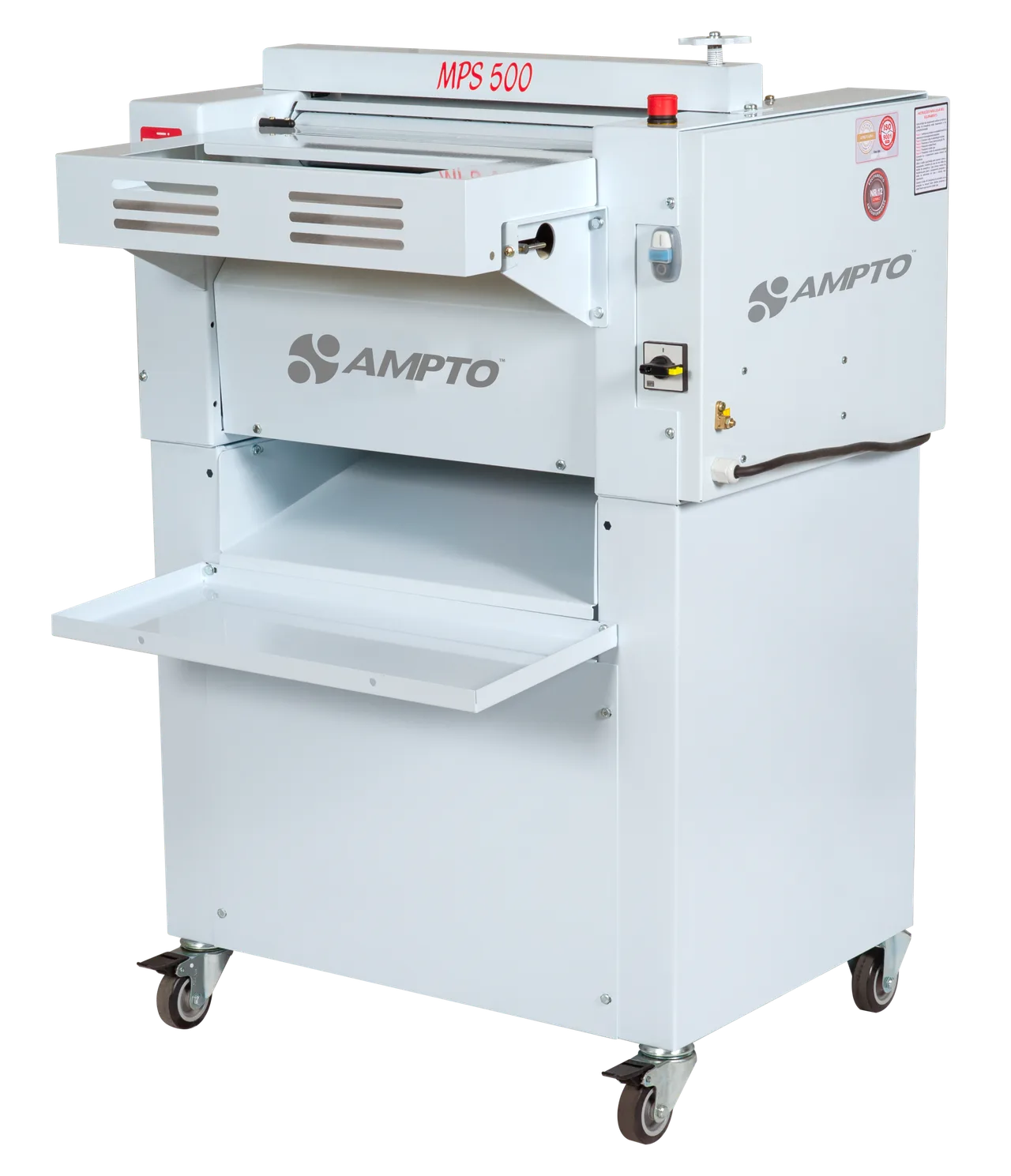 AMPTO MPS500 Floor Model Dough Bread Moulder, 19.68" Rollers, 1/4 HP