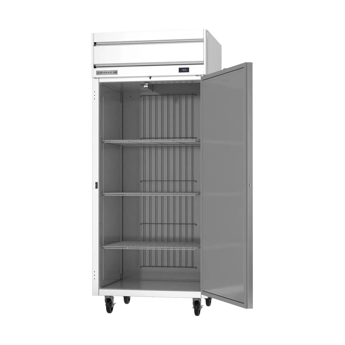 Beverage Air HFP1WHC-1S 35" 1-Section Reach-In Freezer, Solid Door, Top Mount, 30.76 cu. ft., Stainless Steel