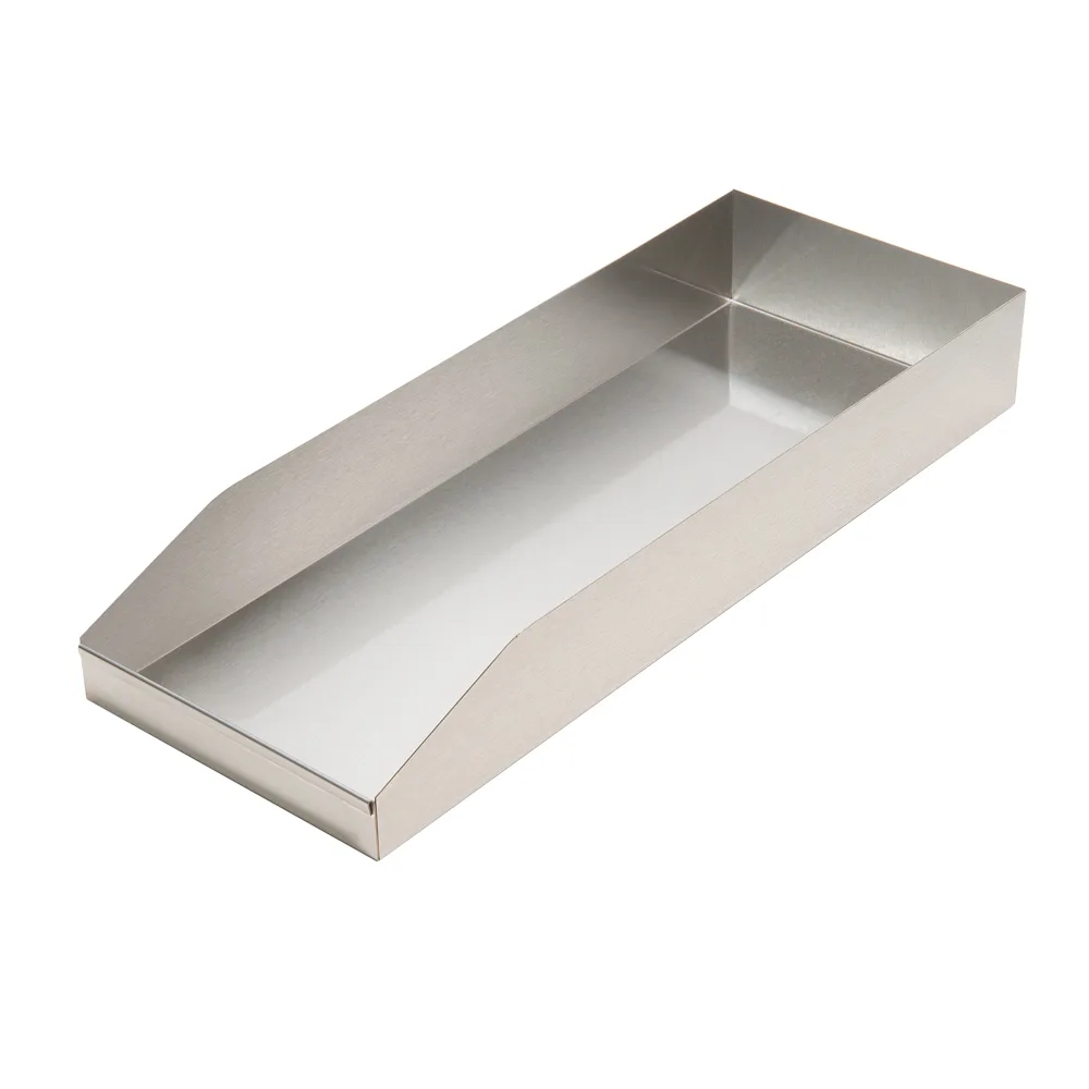 Krowne KR-CSB Krowne Chemical Bin, 12"W X 24"D X 8"H, Stainless Steel, Silver