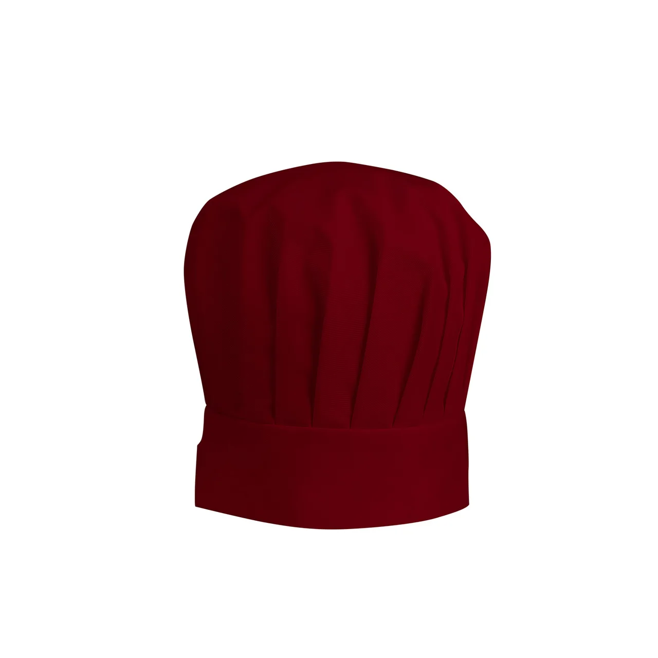 CAC China APHT-2RD Chef's Pride Floppy Toque Hat, 13" Height, Vibrant Red, Restaurant Headwear