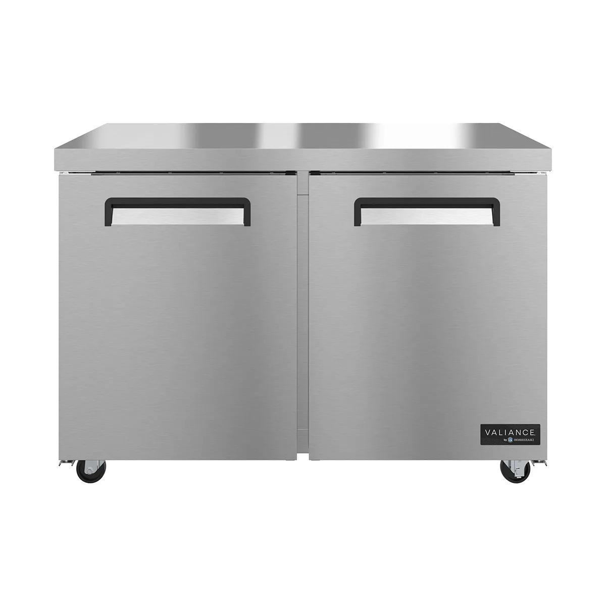 Hoshizaki VUR48A 48" 2-Door Undercounter Refrigerator, Stainless Steel, 12.09 cu ft, Front Breathing