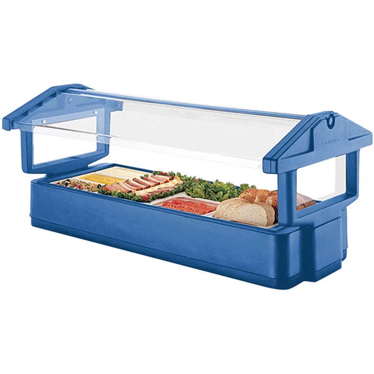 Cambro 6FBRTT186 Table Top Food Bar, 71-1/2"L X 33-1/4"W X 27"H, Table Top