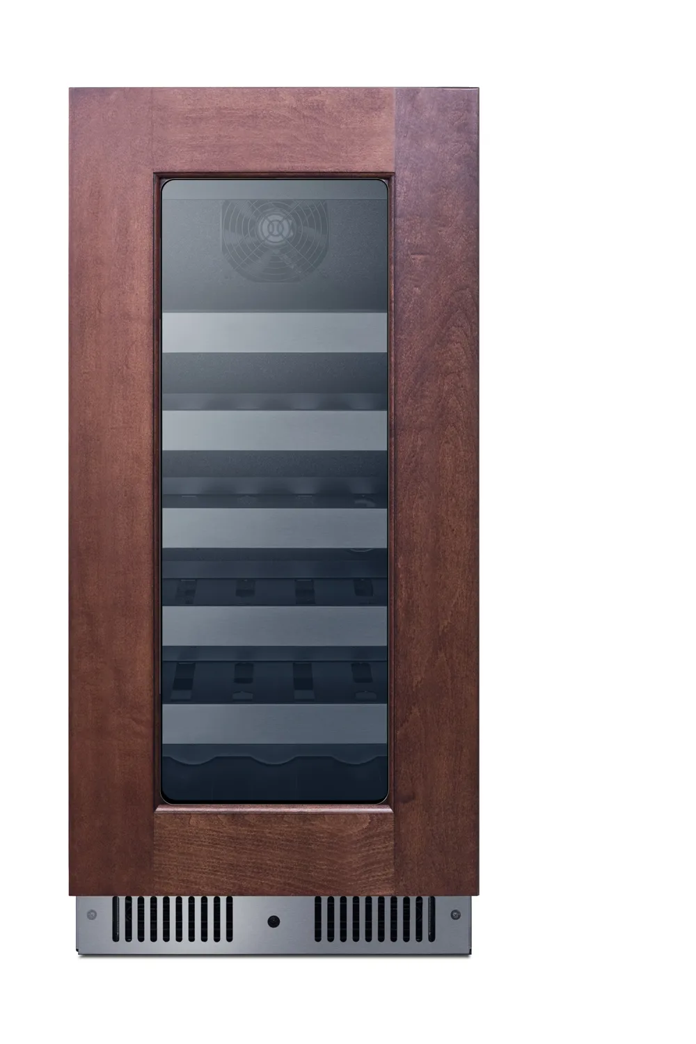 Summit CL155WC1PNR 15" Wine Cooler, 20‑Bottle, 41‑68°F Range, Reversible Door, Sabbath Mode