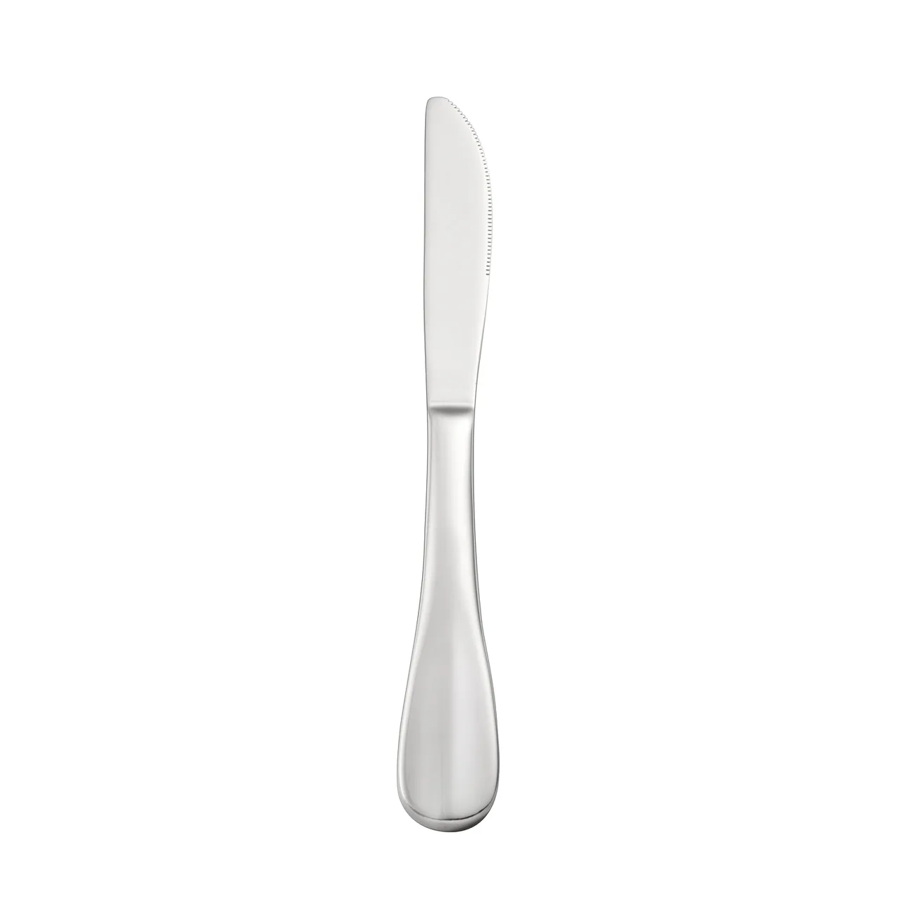 CAC China 8005-08 Dinner Knife - 9" Solid Handle, Extra Heavy, 18/8 Stainless Steel - 1 Dozen