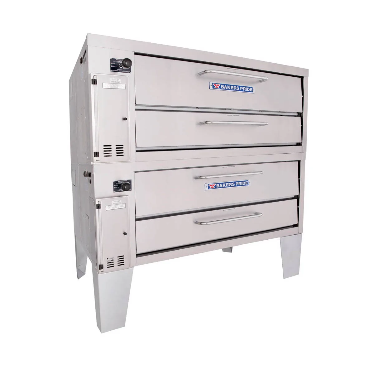 Bakers Pride 452 66" Gas Pizza Deck Oven, Double Deck