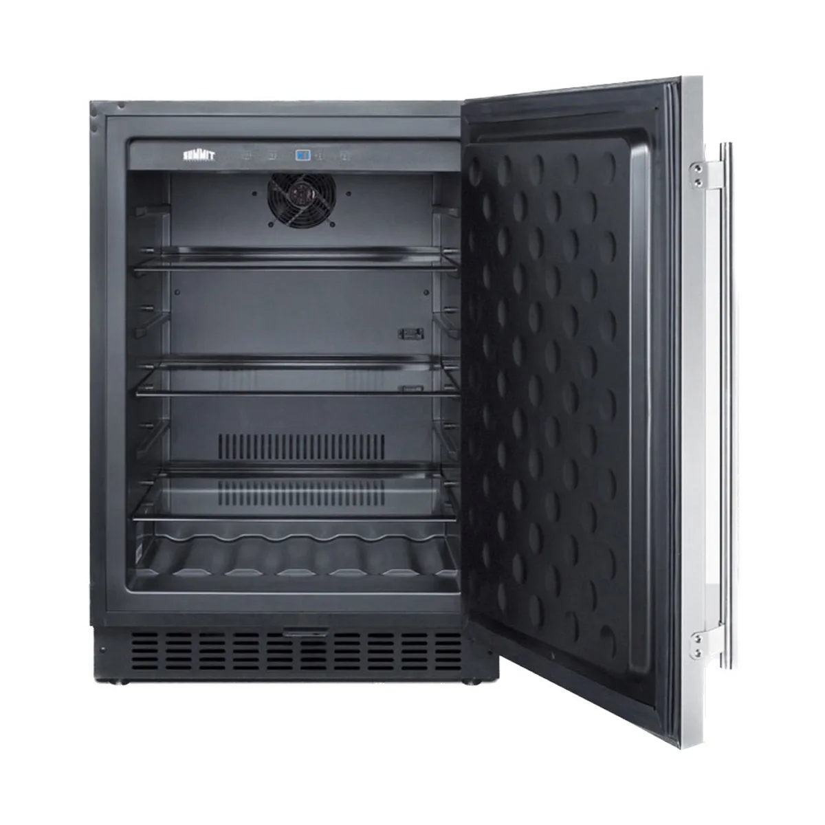 Summit SPR627OSCSS 24" Built-in or Freestanding Outdoor Refrigerator in Stainless Steel, 4.6 cu. ft.