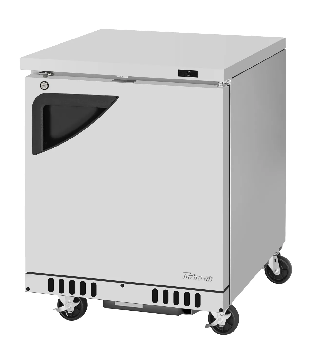 Turbo Air TUF-28SD-FB-N 27" 1-Section Undercounter Freezer w/ 1 Door, Front Breathing, 6.8 cu. ft.