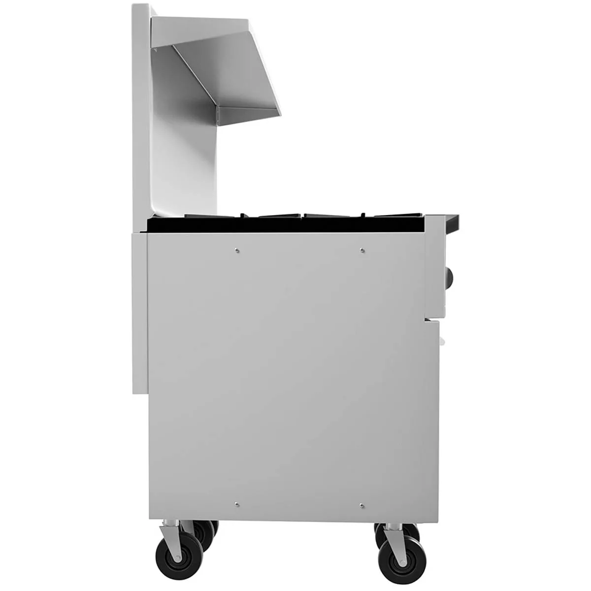 Vulcan 48C-8B 48" Gas Restaurant Range w/ (8) Open Burners, (1) Convection Oven, (1) Cabinet Base, 275.000 BTU