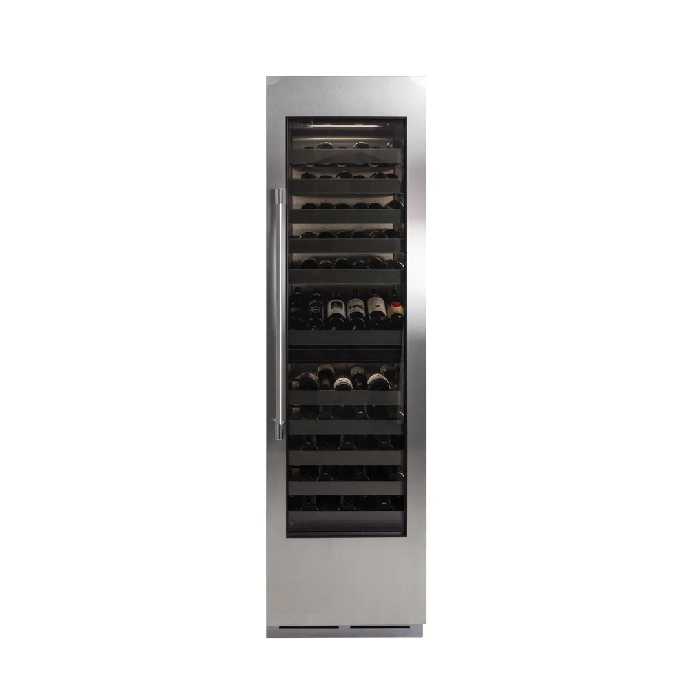Perlick CC24D-2-4LL Column Fridge, 12.6 Cu Ft, 23¾"W x 24⅟16"D x 84"H, 68‑Btl, Lock, R600a, 115V