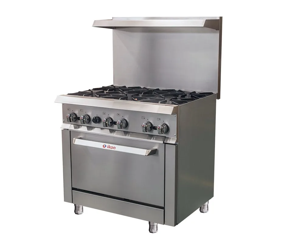 IKON IR-6-36 LP Gas 36" Restaurant Range
