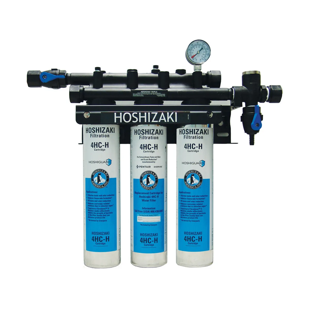 Hoshizaki H9320-53 Triple Cartridge Filtration System - 0.5 Micron Rating and 6 GPM