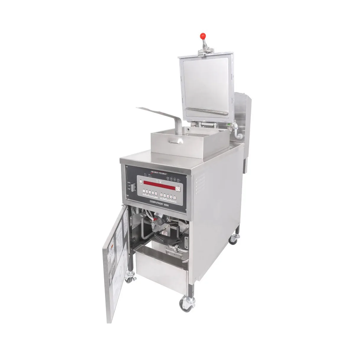 Henny Penny PFG600.19 Gas Pressure Fryer w/ 43-lb Oil Capacity, Rectangular Frypot, 12 PSI