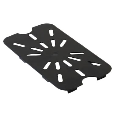 Thunder Group PLPA7140DSBK Drain Shelf, 1/4 Size, Scratch Resistant, Dishwasher Safe, Black