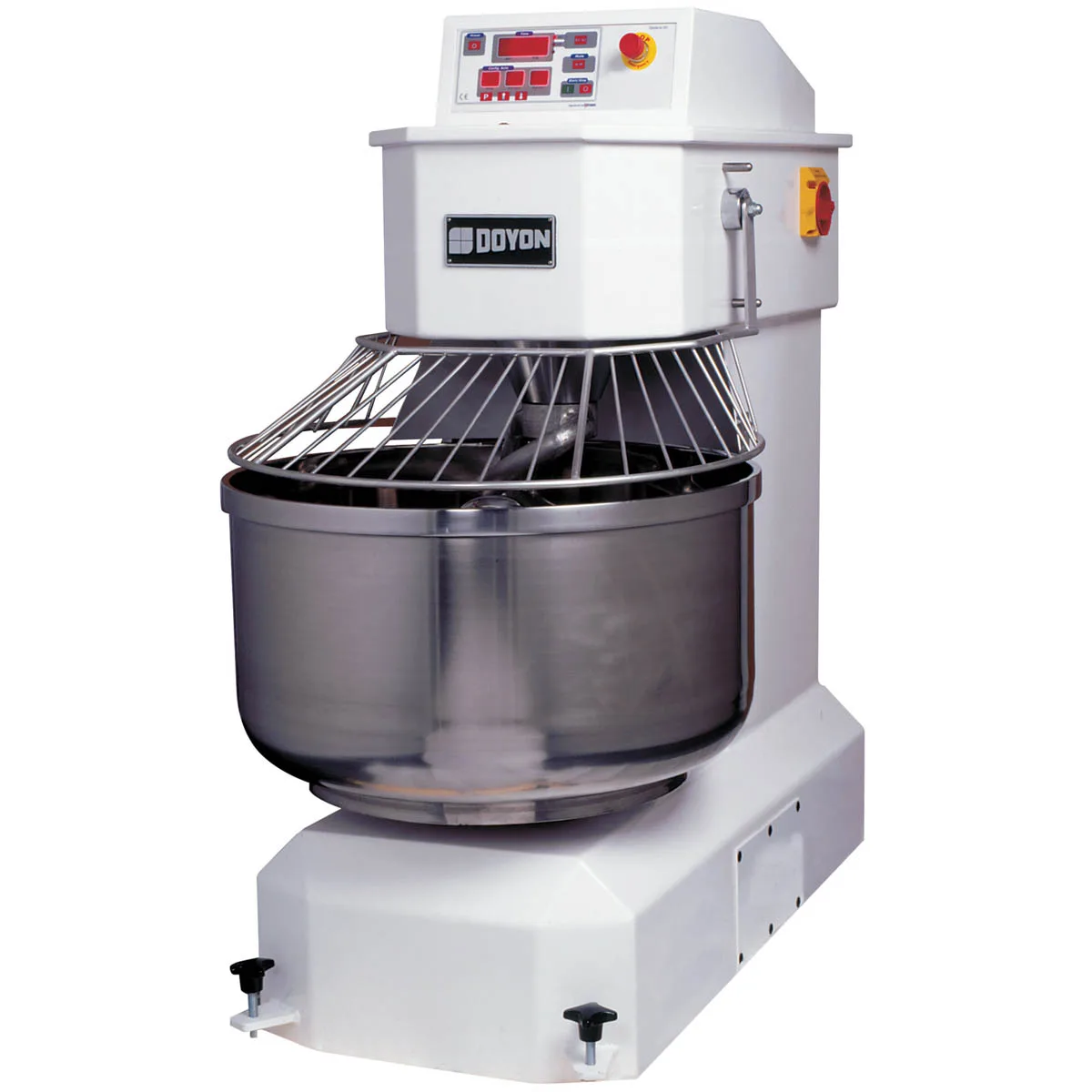 Doyon AEF035SP 77 qt Spiral Mixer with Fixed Bowl, 2-Speed, 120 lbs Dough Capacity, 5-3/10 hp